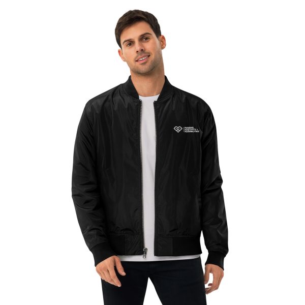 Pushing Positivity and Possibilities Premium recycled bomber jacket - Image 2