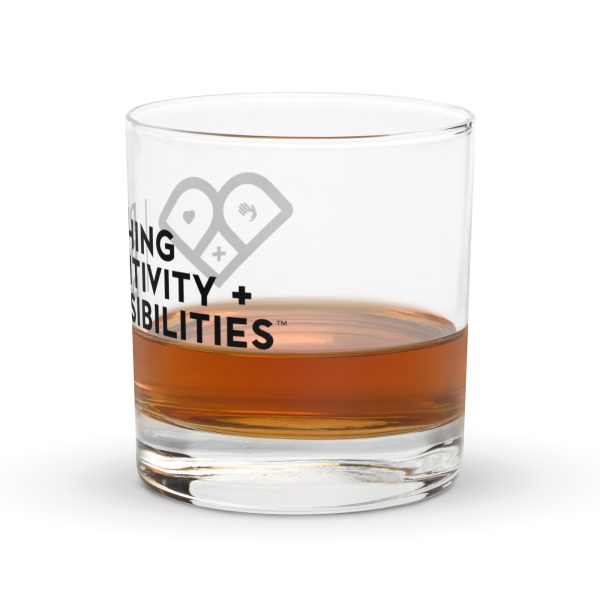 Pushing Positivity and Possibilities Rocks glass - Image 3