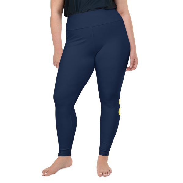 Pushing Positivity & Possibilities All-Over Print Plus Size Leggings - Image 3