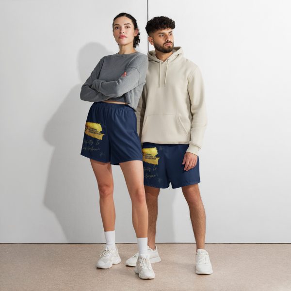 Pushing Positivity & Possibilities All-Over Print Unisex Athletic Long Shorts