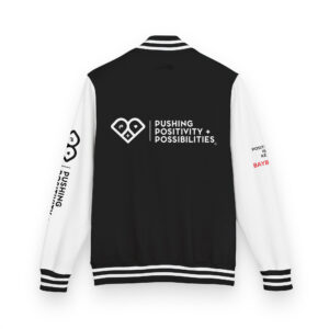 Heavyweight letterman jacket